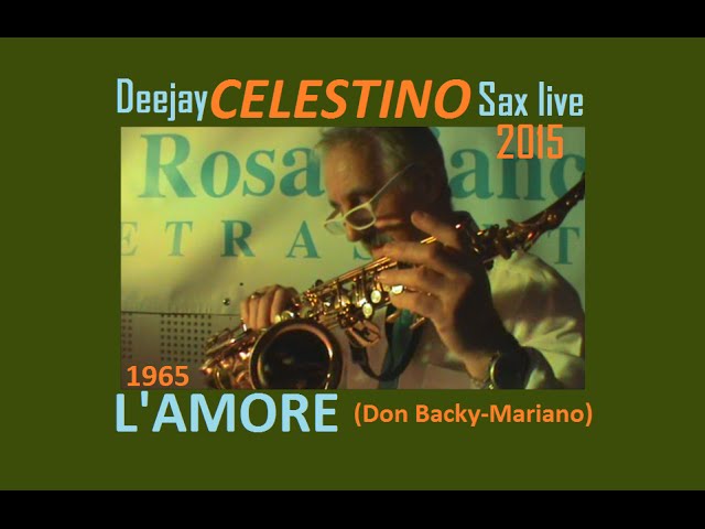 L'AMORE (Don Backy-Mariano)suona Celestino