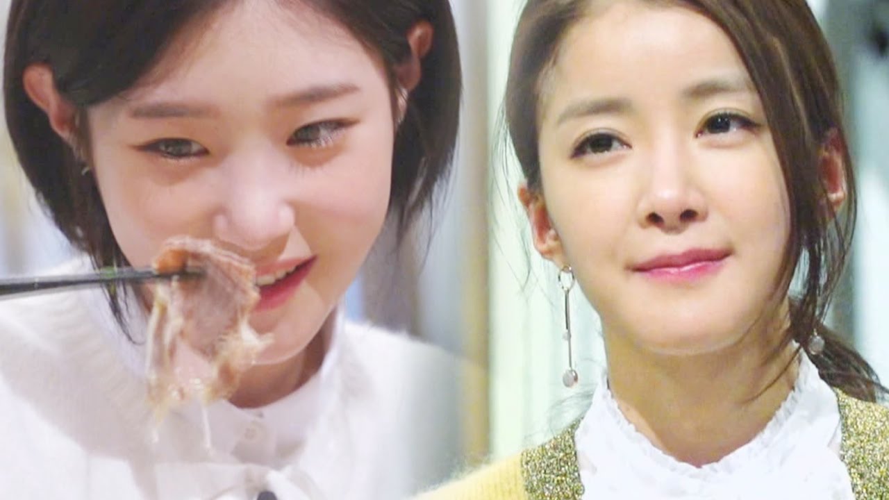 정채연·이시영, 같은 표정 다른 느낌 @백종원의 3대천왕 68회 20170114