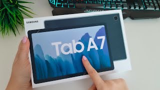 Распаковка Samsung Galaxy Tab A7 | Первые впечатления | Троттлинг и тест в играх