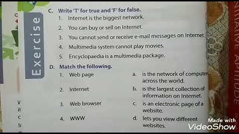 Class 3rd | Chapter 8: Internet & Multimedia (Part 4)