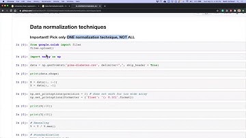 [AI] How to normalize and un-normalize a tabular data for neural networks?