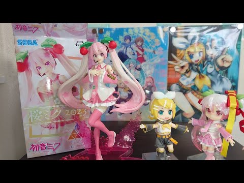 初音ミク 桜ミク フィギュア まとめ売り Luminasta 他 新シリーズ！】 Luminasta 桜ミク 2023 レビュー！ - YouTube
