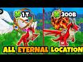 Uodated ALL ETERNAL EGG LOCATION in RIDe a PET