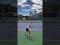 First hit at at Indian Wells 🫶🏻