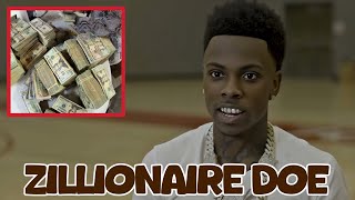 Famous Zillionaire Doe on NEVER working a 9-5 job. Selling weed to his Highschool classmates Wealth