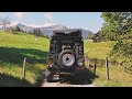 Roof top tent camping and hiking in grindelwald  land rover defender europe road trip part 2 of 8