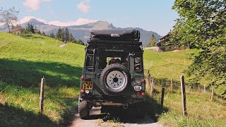 Roof Top Tent Camping and Hiking in Grindelwald - Land Rover Defender Europe Road Trip (Part 2 of 8)