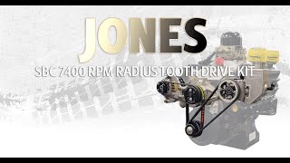 Jones SBC 7400 RPM Radius Tooth Drive Kit