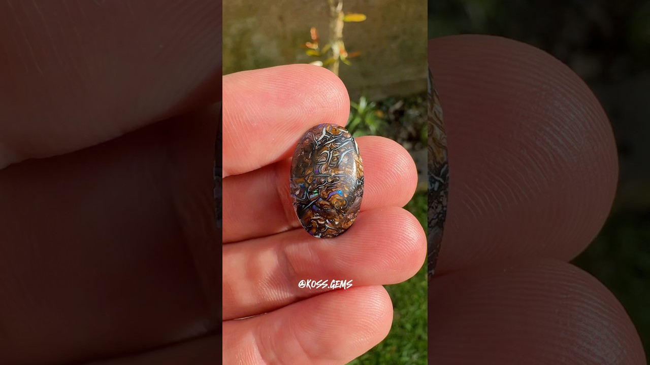 💎Натуральный болдер опал / Natural bolder opal • 11.15 карат / carats