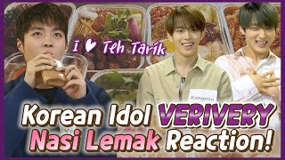 Korean Idol tried Laksa for the first time?! [VERIVERY X BLIMEY]