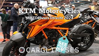 KTM Motorcycles with PRICES !!! @ MOTORbeurs Utrecht 2024
