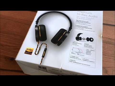Onkyo H900M High Res Kopfhörer Headphones unboxing / review / deutsch