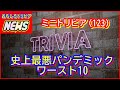 ミニトリビア 123 史上最悪パンデミック ワースト10 ミニトリビア 123 史上最悪パンデミック ワースト10