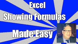 How to Show Formulas in Excel Spreadsheets - Display All Formulas Tutorial