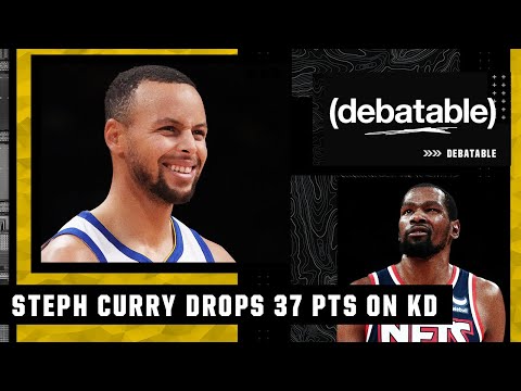 Reacting to Steph Curry torching KD and the Nets with 37pts | (debatable)