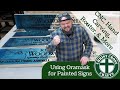 How To Use Oramask 813 Stencil Film For Painted CNC Signs