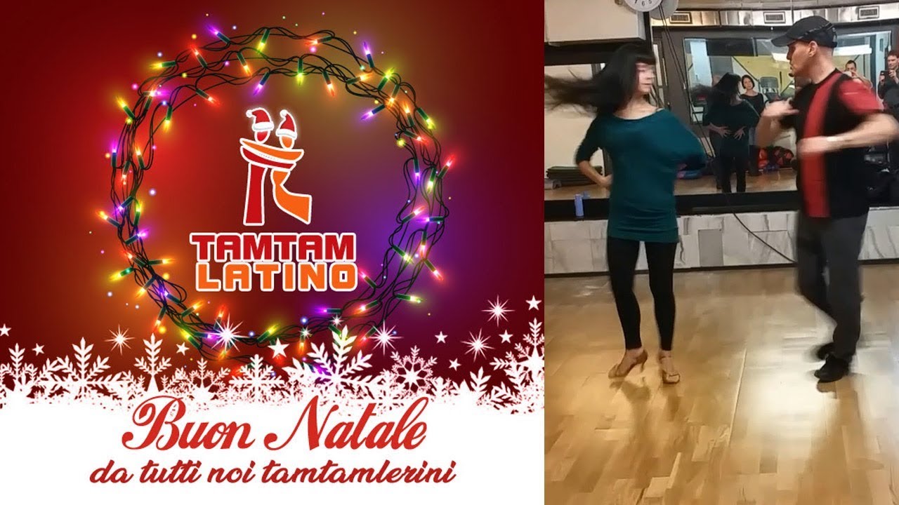 Natale In Latino.Auguri Di Natale Salseri Da Luca E Sharon Youtube