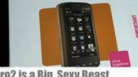 T-Mobile HTC Touch Pro2 - Unboxing