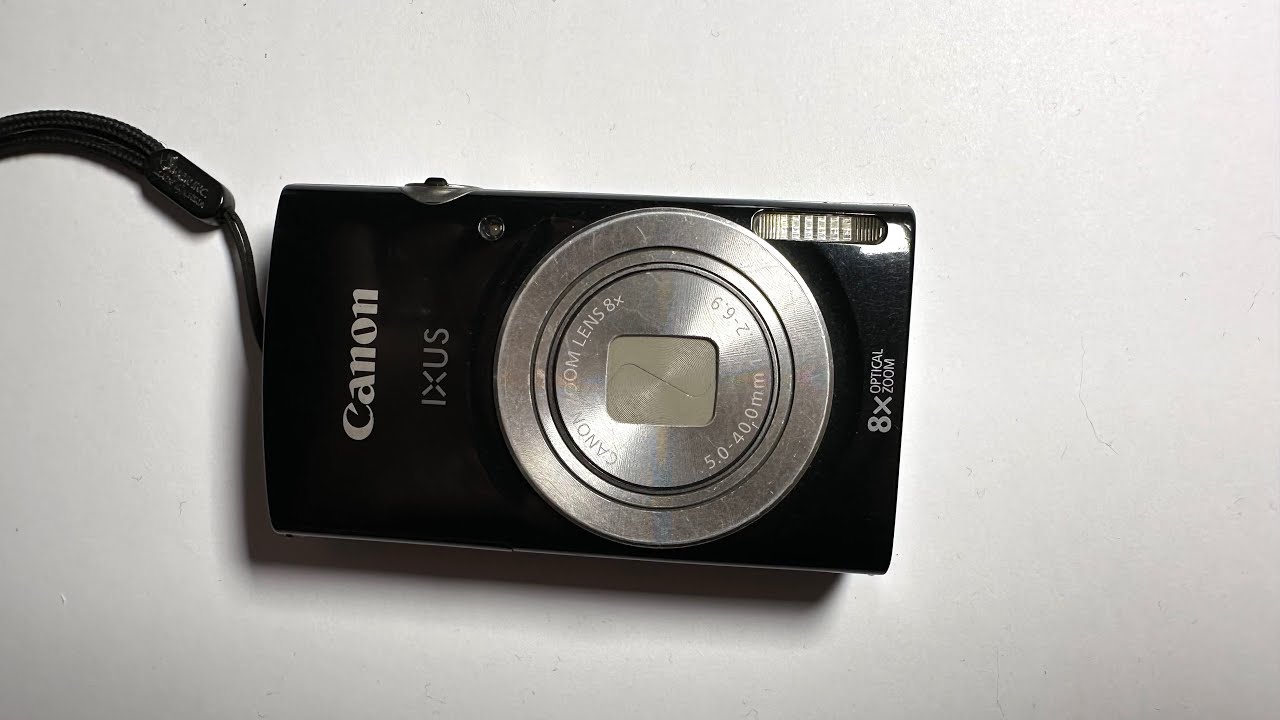 Canon Ixus 185 Black - YouTube