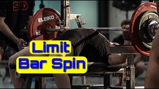 How To Limit Bar Spin On Bench Press