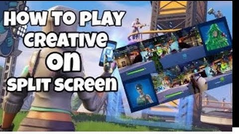 HOW TO GET IN CREATIVE ON SPLIT SCREEN ( not clickbait)
