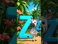 OMG! Zebra is Dancing 🦓 | Z for Zebra #shorts #viral #shortsfeed #abcd