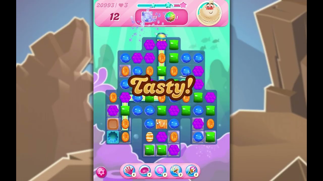 Candy Crush Saga Level 20993 - YouTube