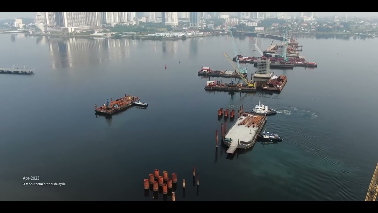 Rts Progress Apr 2023 Singapore Vs Malaysia RTS Link Stations Progress - YouTube