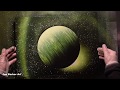 GREEN PLANET - SPRAY PAINT ART