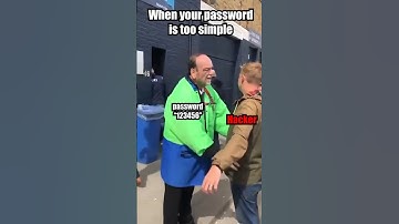 When Your Password is Too Simple... 😂 #shorts #viral #coding #memes #cybersecurity #programming