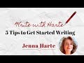5 tips to start writing for beginners