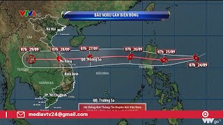 Bão Noru gần biển Đông, các tỉnh miền Trung lên phương án ứng phó | VTV24