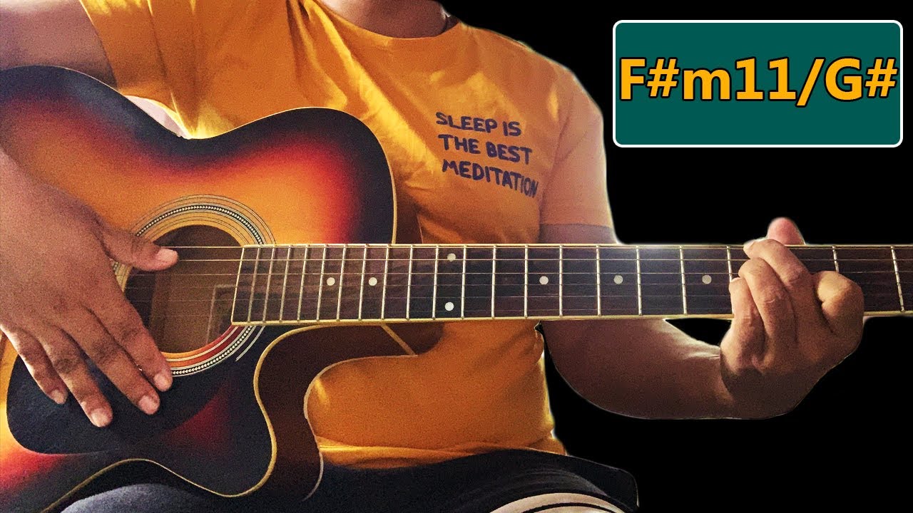 How to Play F sharp minor Eleven Over G Sharp(F