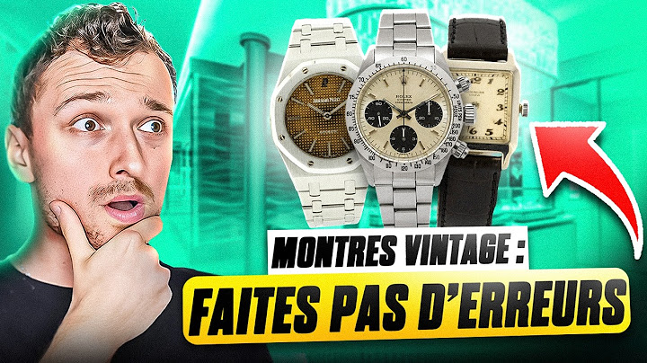 Things to avoid when buying a vintage watch