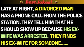 😂 BEST JOKE OF THE DAY! Police finds his ex-wife for someone.. #jokeoftheday