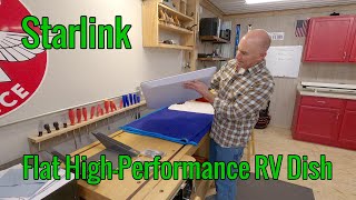 Installing the Starlink Flat High Performance Dish for RVs