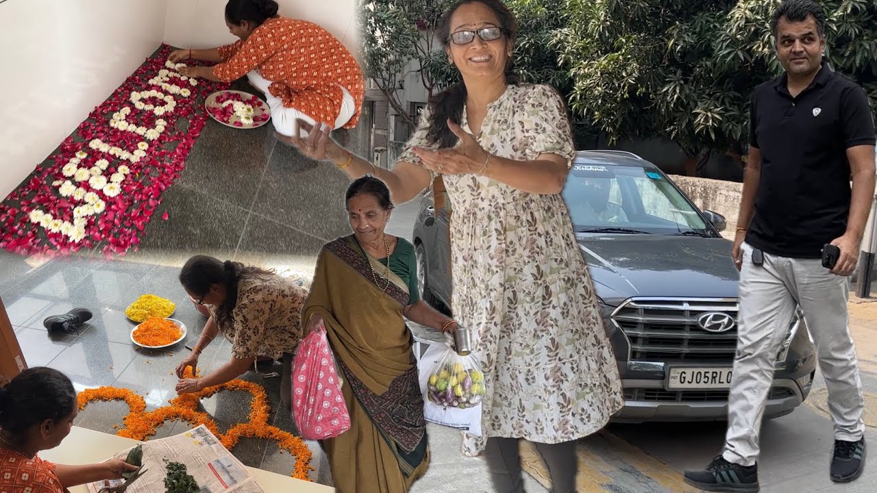 આજ ની બે સરપ્રાઇઝ માંથી બીજી સરપ્રાઇઝ શું હતી અને કોના સ્વાગત માં રંગોળી તૈયાર કરી દીધી...!!!