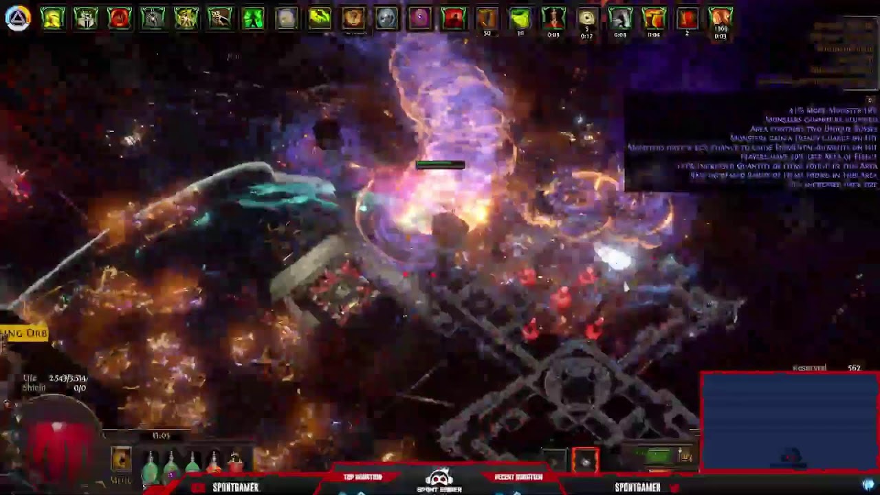 POE 3.18 Farming Crimson Temple Tornado Shot with Sentinel  POP UPS