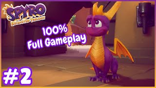 🐉🔥 Spyro Reignited Trilogy (PC) | 100% Full Gameplay Walkthrough ✨| Spyro the Dragon | Part 2