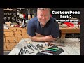 Custom pen making for beginners making the section