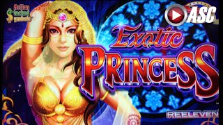 EXOTIC PRINCESS | Konami - Nice Win! Locking Symbol Slot Machine Bonus