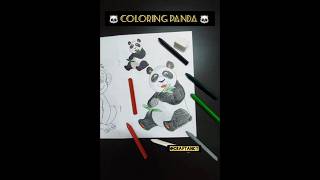 Coloring Panda Peaceful Step By Step Coloring Art Beautiful Coloring Book