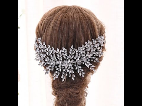 Женские цветочные стразы Topqueen Hp311- обручи для волос с кристаллами- свадебные аксессуары