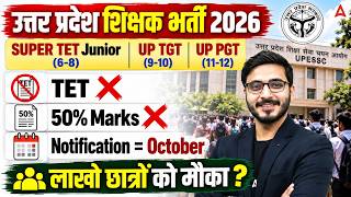 Download lagu UP Teacher Vacancy 2026 | UP TGT PGT New Vacancy 2026 | UP Shikshak Bharti Latest News