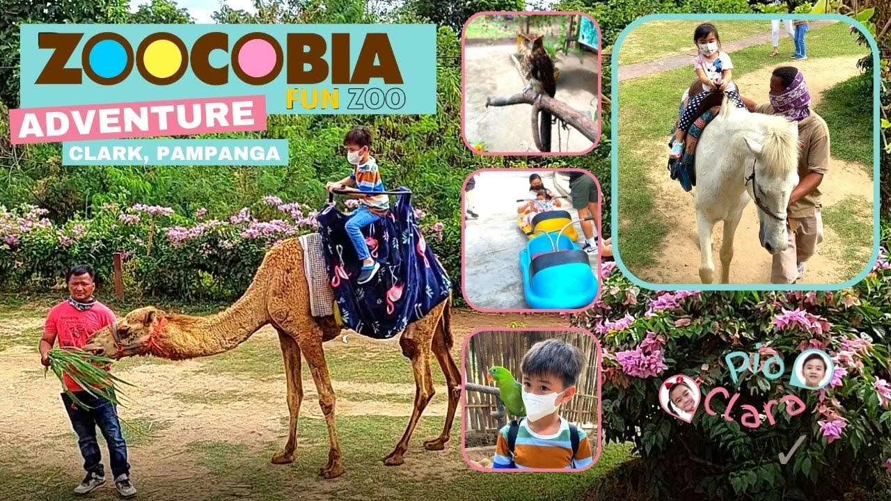Zoocobia Fun Zoo Adventure Clark Pampanga Pio n' Clara Approved YouTube