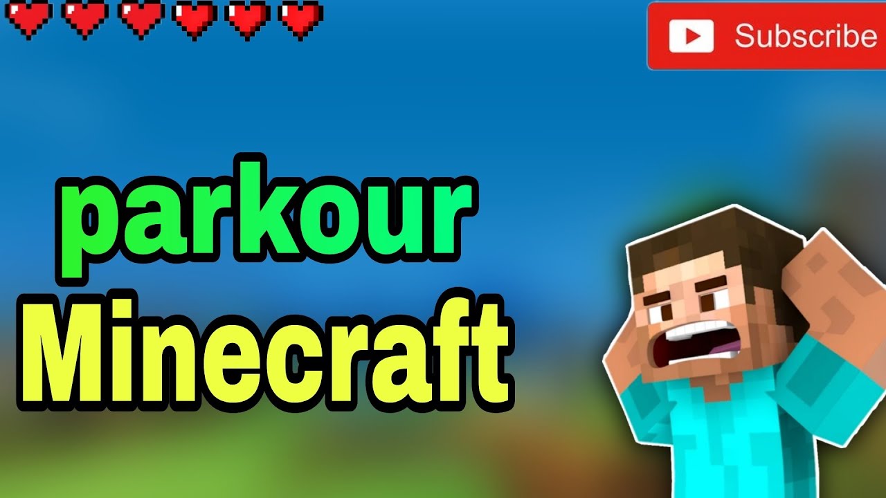 parkour in Minecraft surviva || 