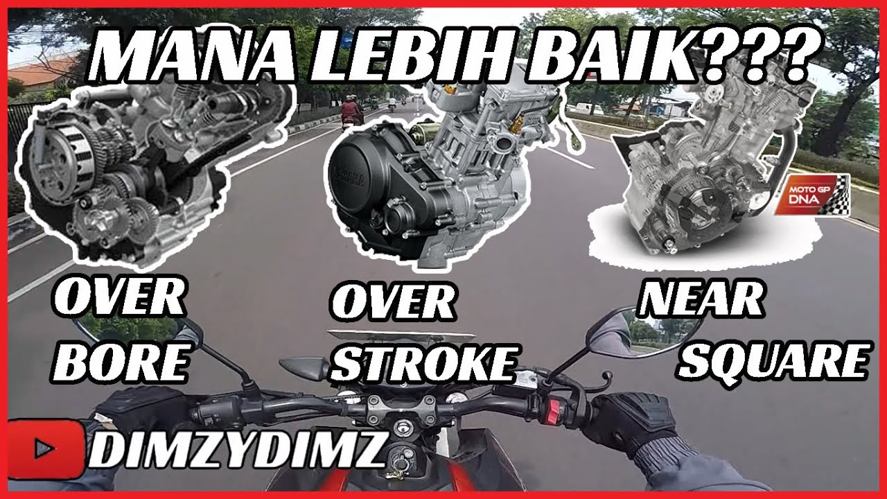 OVERBORE VS NEAR SQUARE VS OVERSTROKE, BAGUS MANA? (2022) YouTube