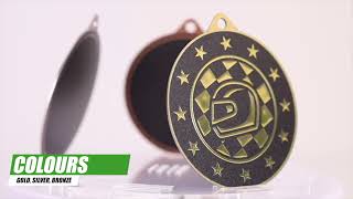 Motorsport Medal 60mm | Gold Silver Bronze | Valour Sports Medals UK