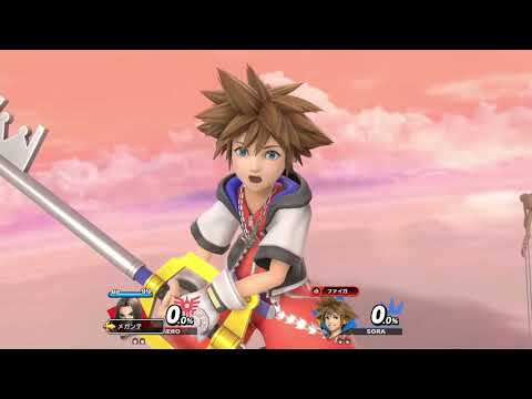 「スマブラSP」ソラ　メガンテ時反応