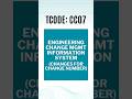 SAP QM | Engineering Change Mgmt information System | TCODE: CC07 #sapqm #shorts #youtubeshorts